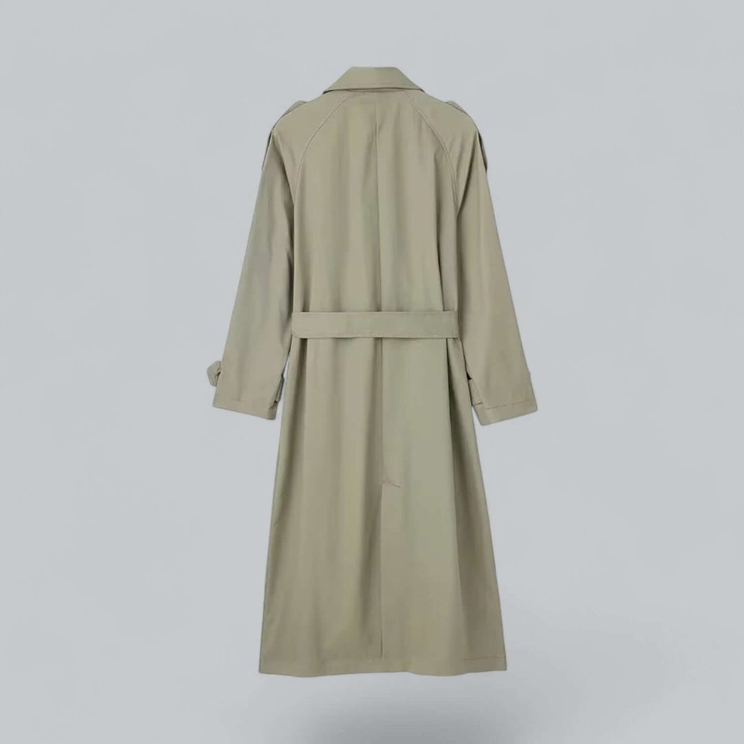 Ella Lange Trenchcoat met Taillegordel