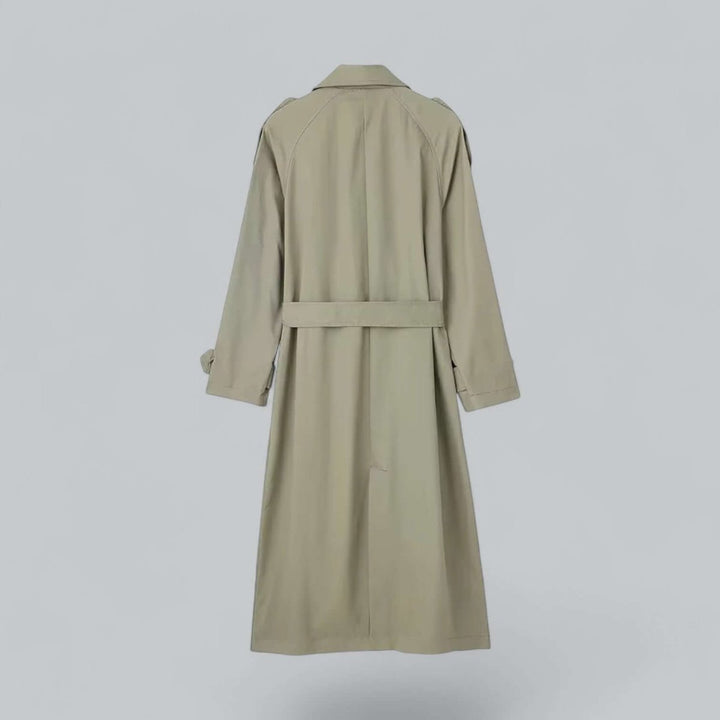Ella Lange Trenchcoat met Taillegordel