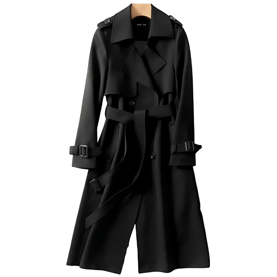 Olivia Lange Trenchcoat met Knoopsluiting