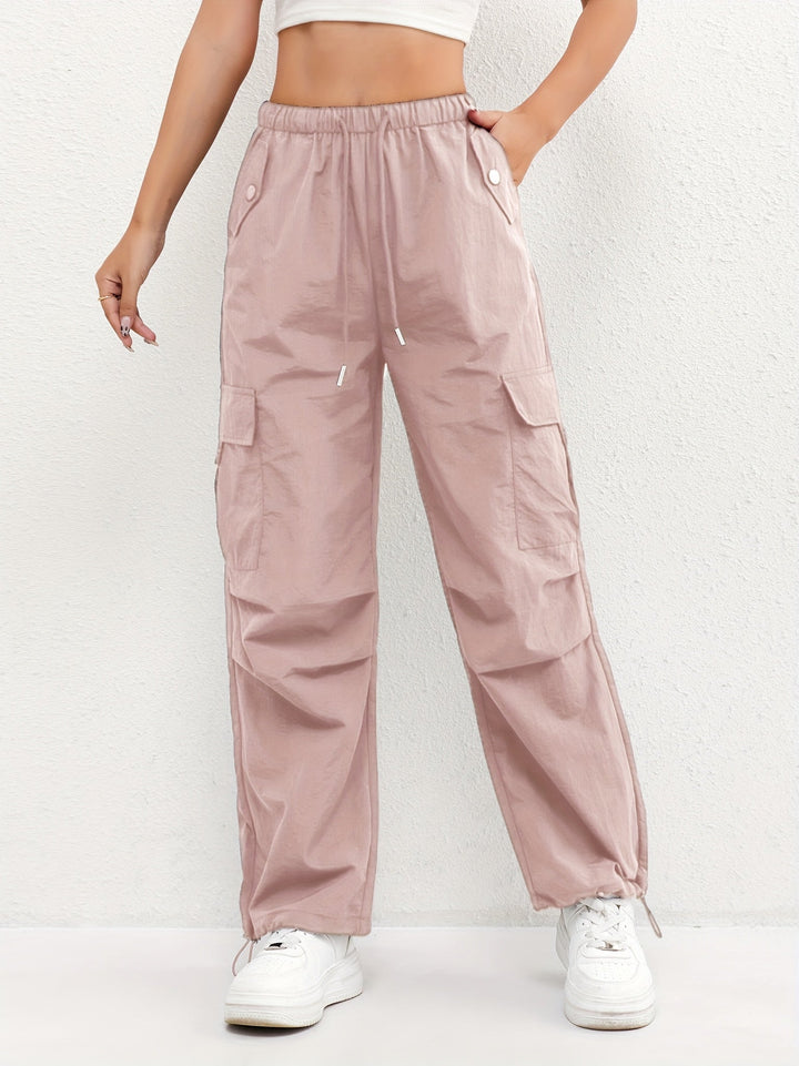 Liliana | Dames Cargo Zak Trekkoord Casual Broek
