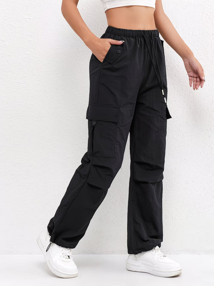 Liliana | Dames Cargo Zak Trekkoord Casual Broek
