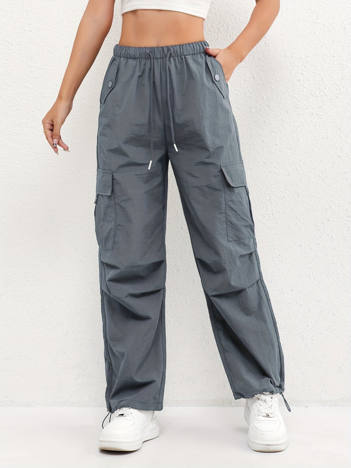 Liliana | Dames Cargo Zak Trekkoord Casual Broek