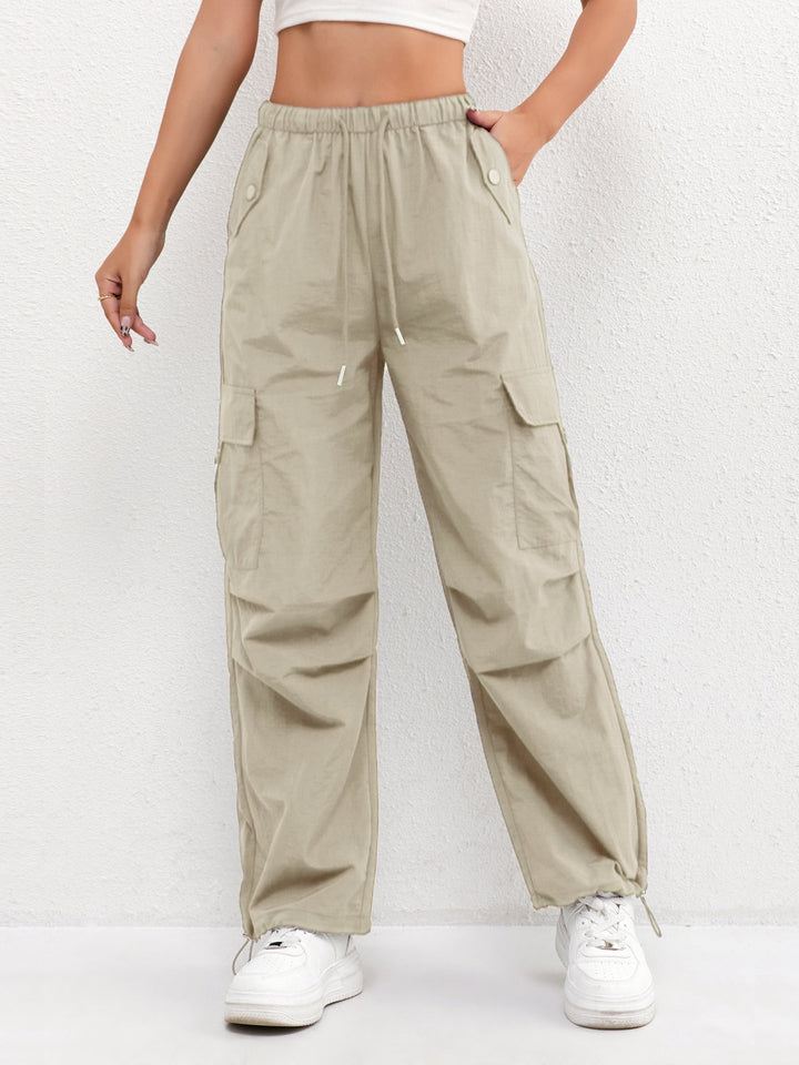 Liliana | Dames Cargo Zak Trekkoord Casual Broek