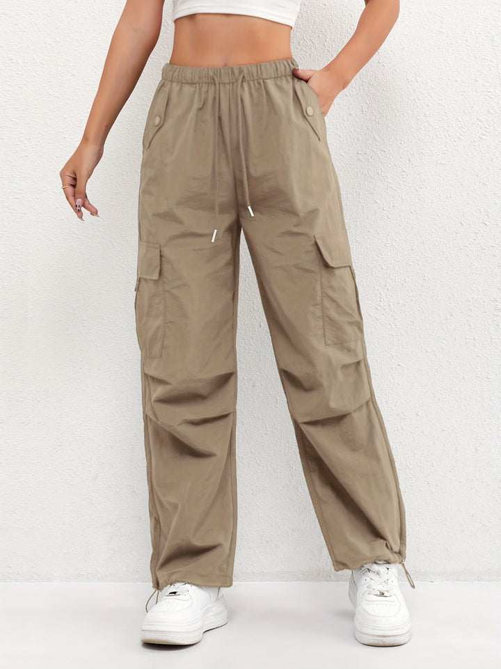 Liliana | Dames Cargo Zak Trekkoord Casual Broek