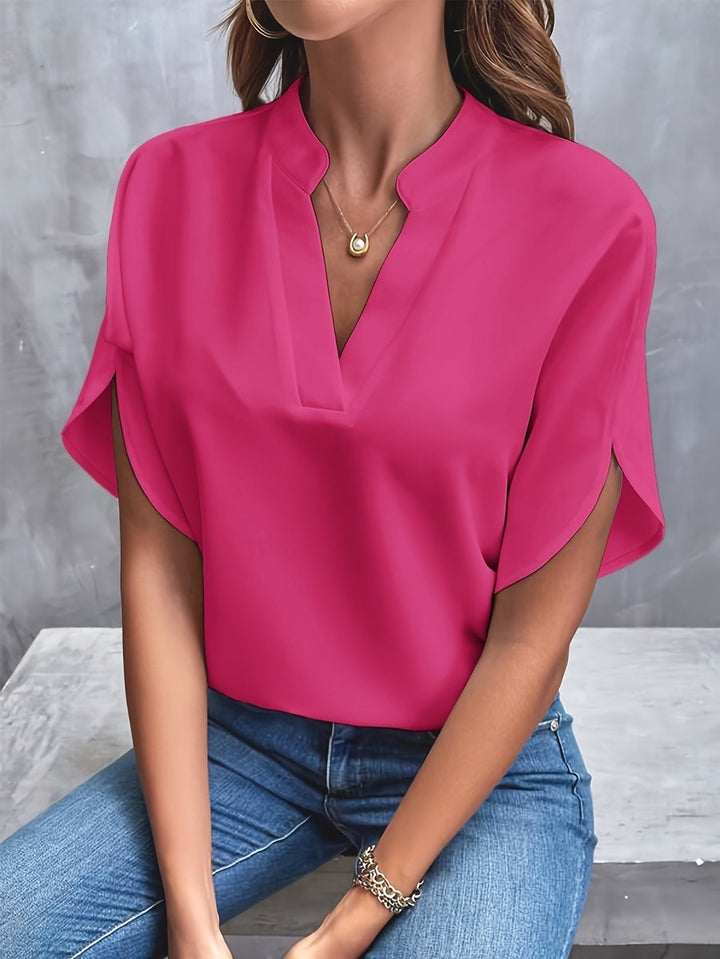 Ella Blouse met V-hals