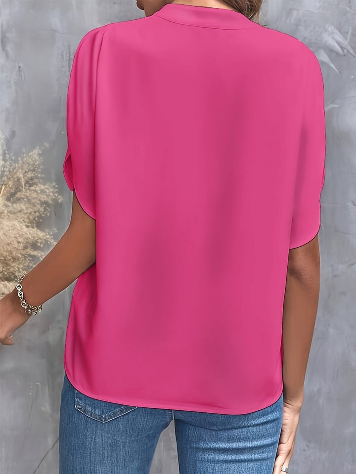 Ella Blouse met V-hals