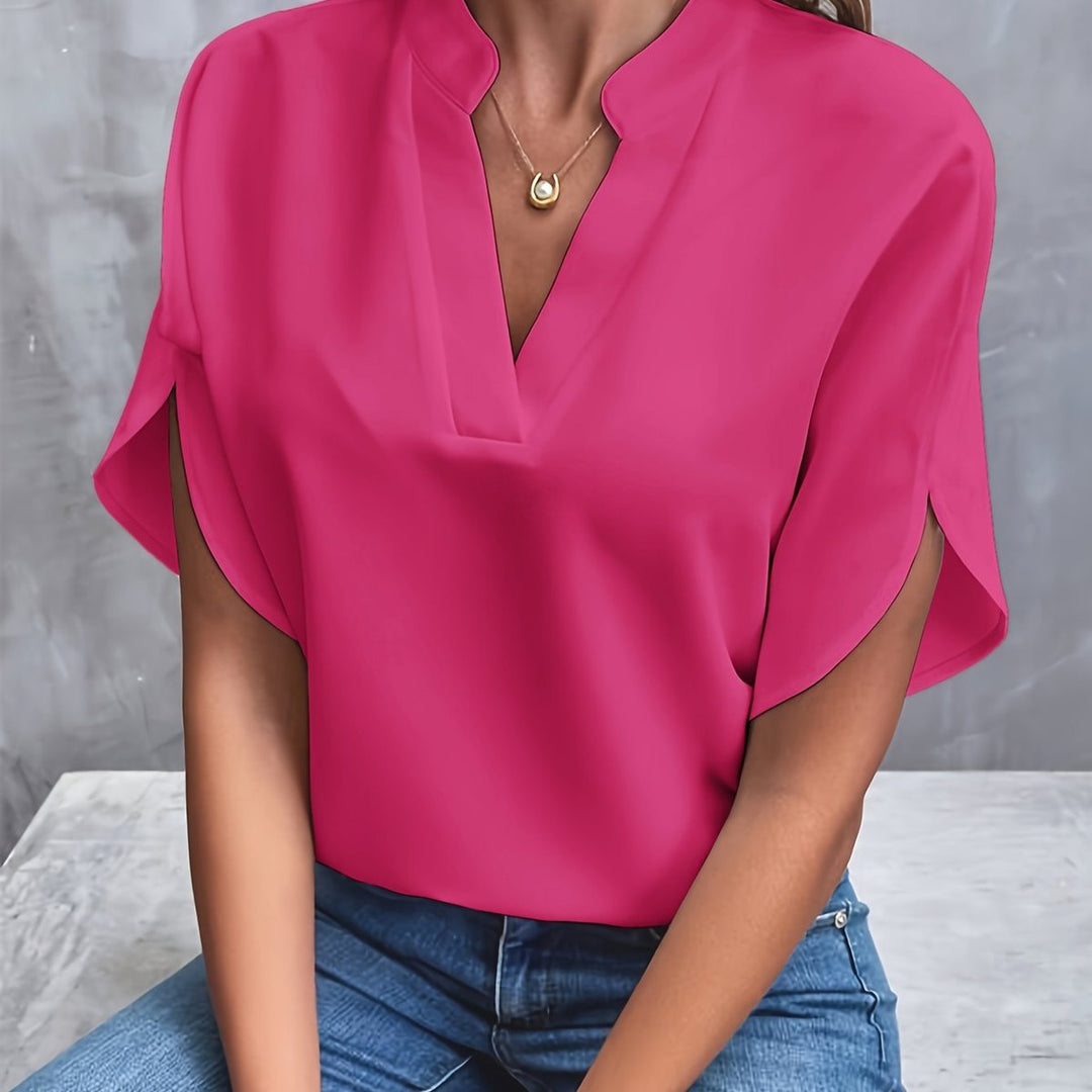 Ella Blouse met V-hals