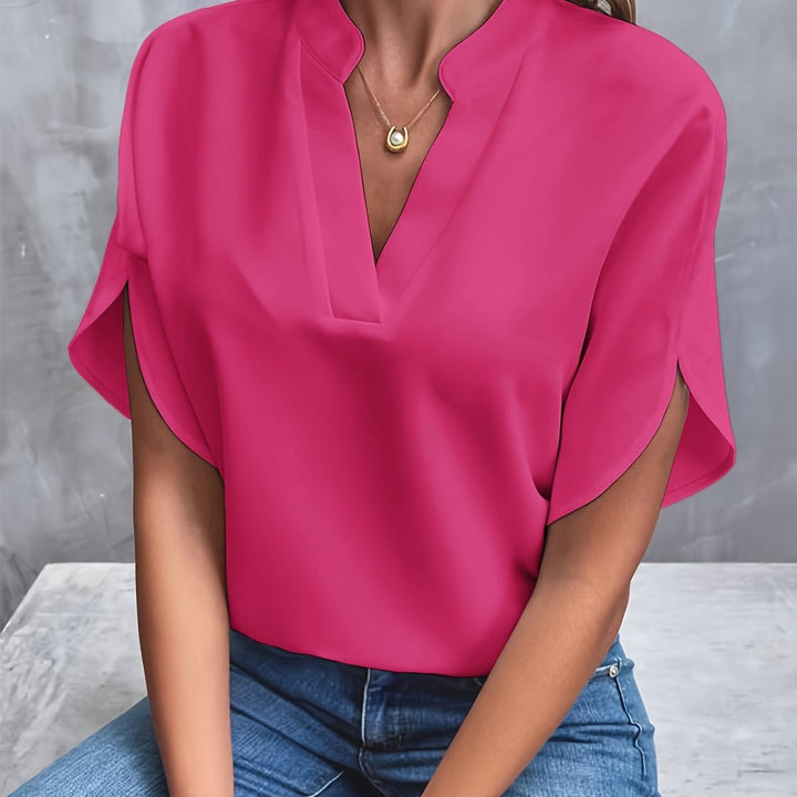 Ella Blouse met V-hals