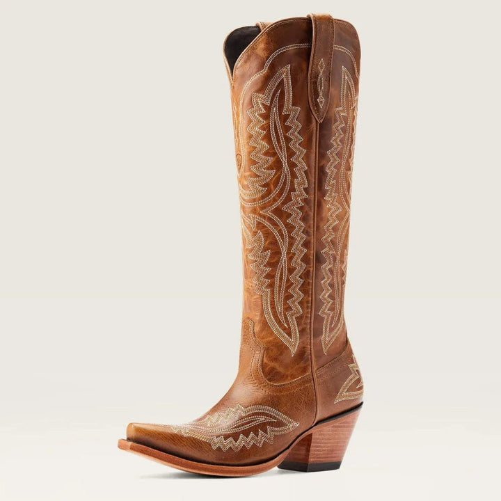 Ivy Halflange Cowboylaarzen met Borduurwerk
