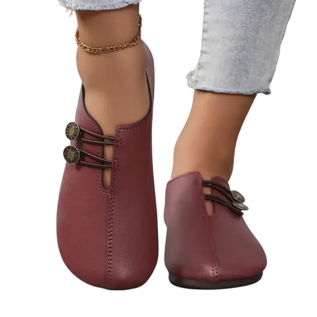 Evelyn Leren Loafers