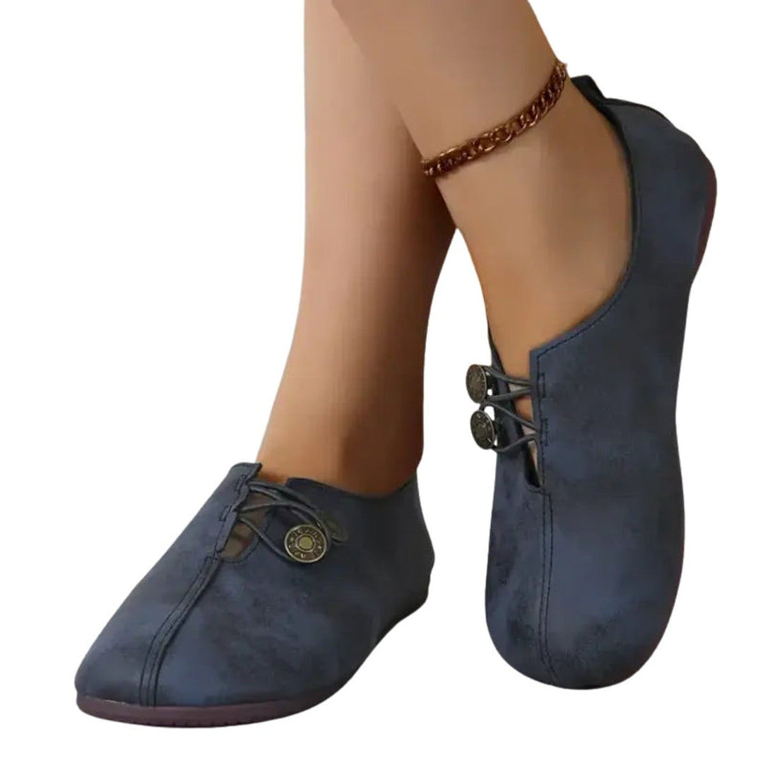 Evelyn Leren Loafers