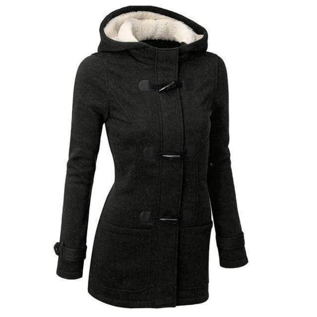 Florence Fleece Wollen Jas met Warm Gevoerd