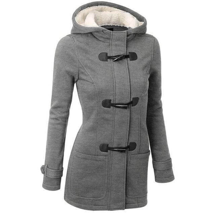 Florence Fleece Wollen Jas met Warm Gevoerd