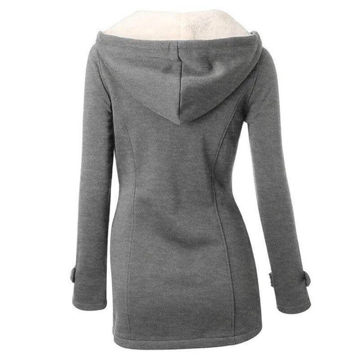 Florence Fleece Wollen Jas met Warm Gevoerd