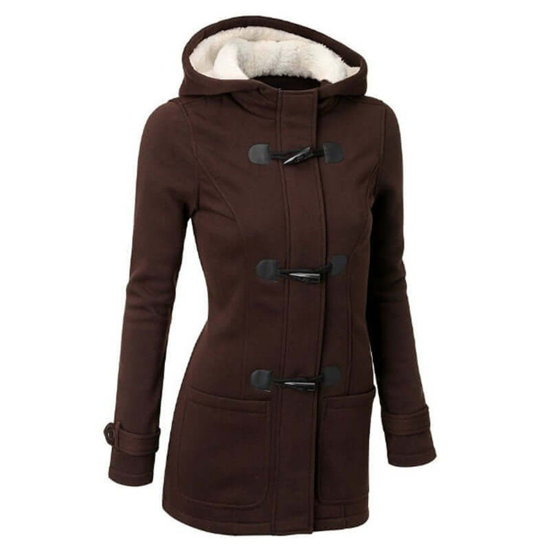 Florence Fleece Wollen Jas met Warm Gevoerd