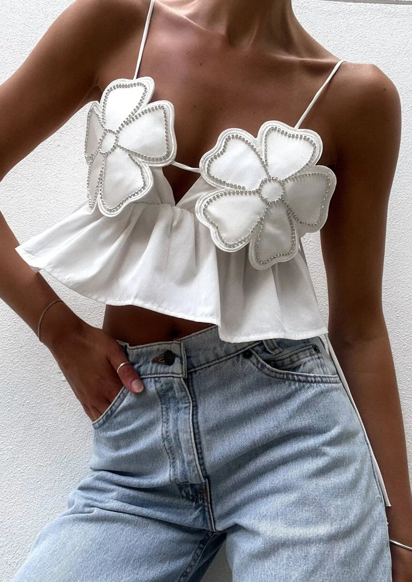 Willow Blouse met Borduurwerk