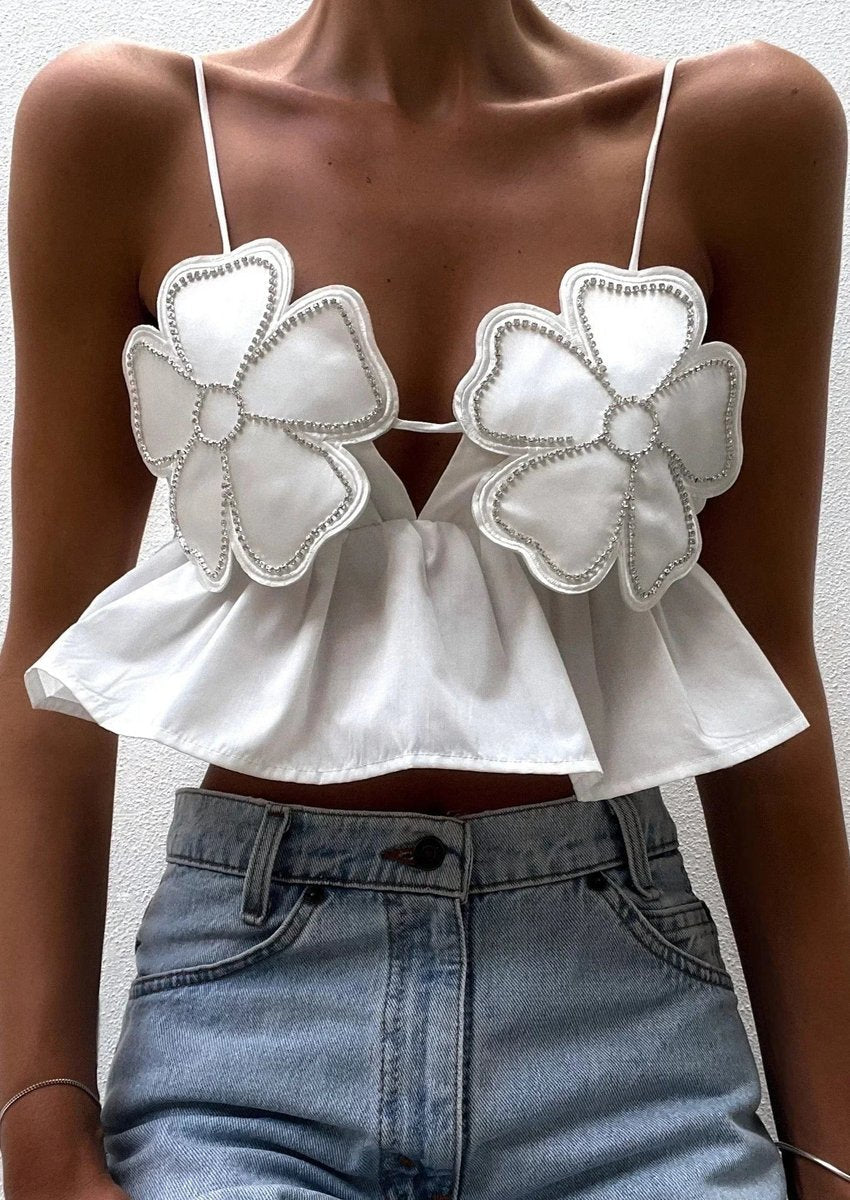 Willow Blouse met Borduurwerk