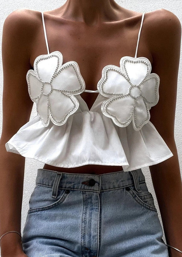 Willow Blouse met Borduurwerk