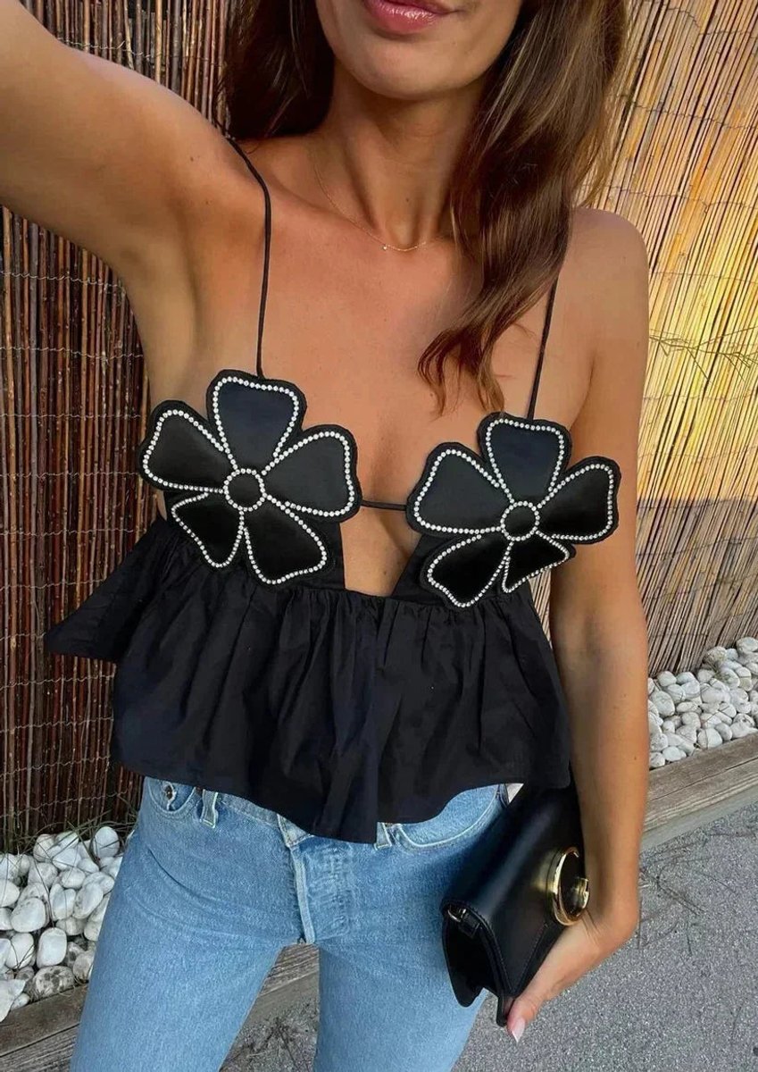 Willow Blouse met Borduurwerk