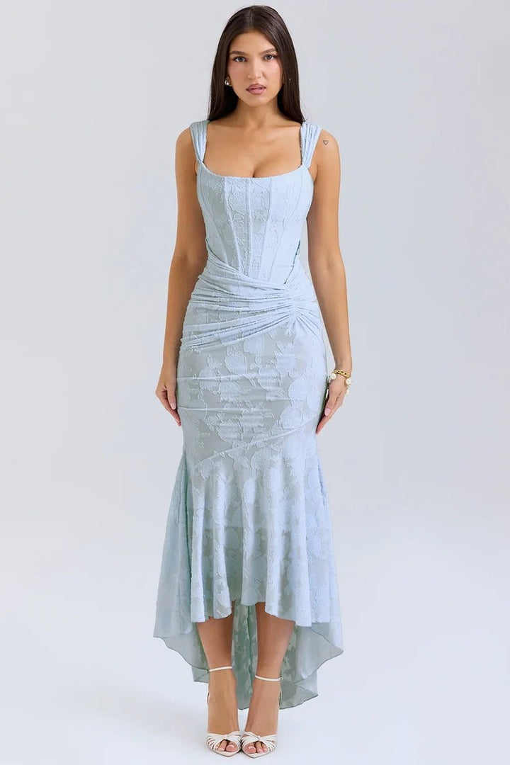 Willow Kerstjurk met Bloemenprint