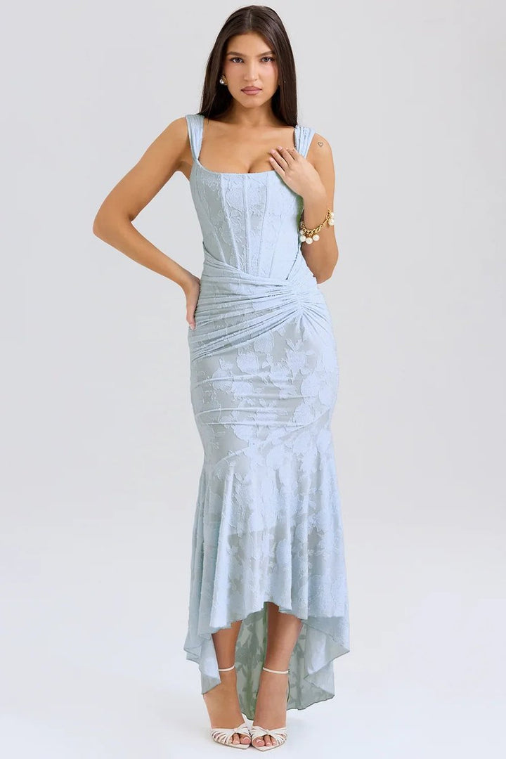 Willow Kerstjurk met Bloemenprint