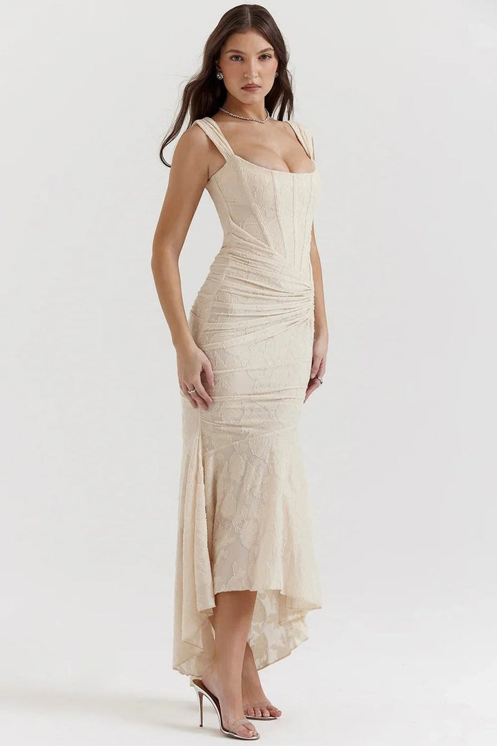 Willow Kerstjurk met Bloemenprint