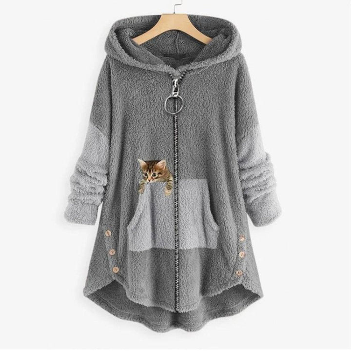 Freya Fleece Teddyjas met Capuchon