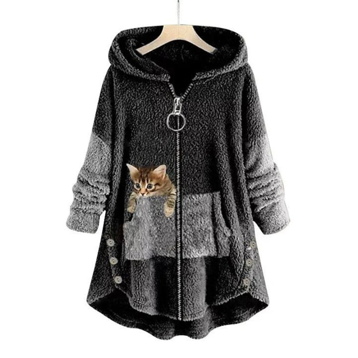 Freya Fleece Teddyjas met Capuchon