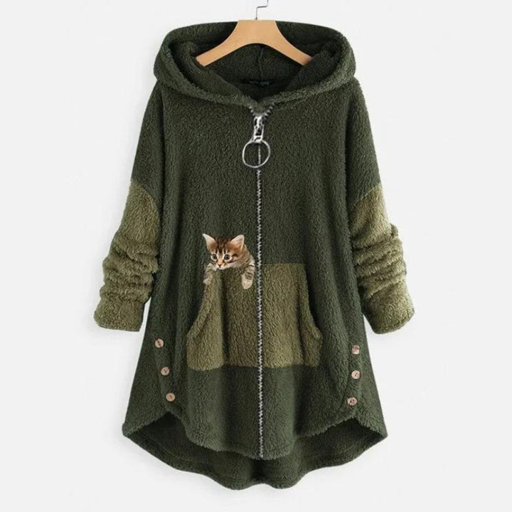 Freya Fleece Teddyjas met Capuchon