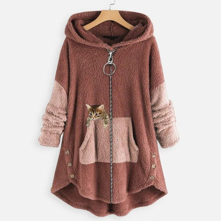 Freya Fleece Teddyjas met Capuchon