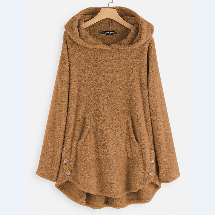 Freya Fleece Teddyjas met Capuchon