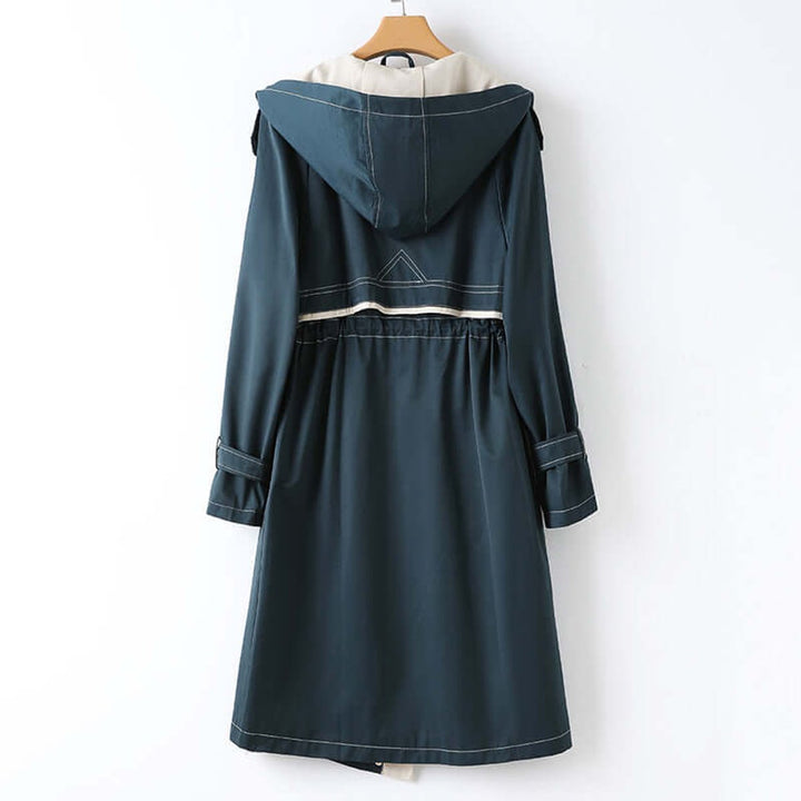 Mia Trenchcoat met Capuchon
