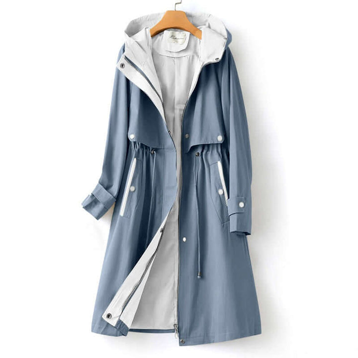 Ella Lange Trenchcoat met Capuchon