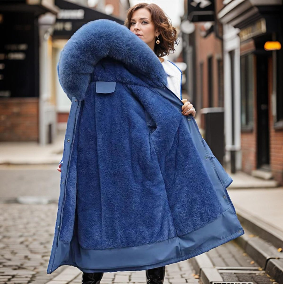 Scarlett Nepbont Pufferjas met Capuchon
