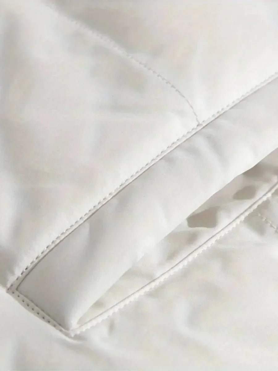 Mia Fleece Pufferjas met Capuchon