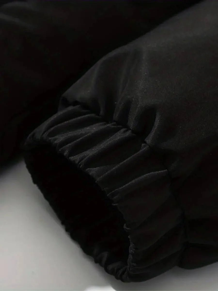 Mia Fleece Pufferjas met Capuchon