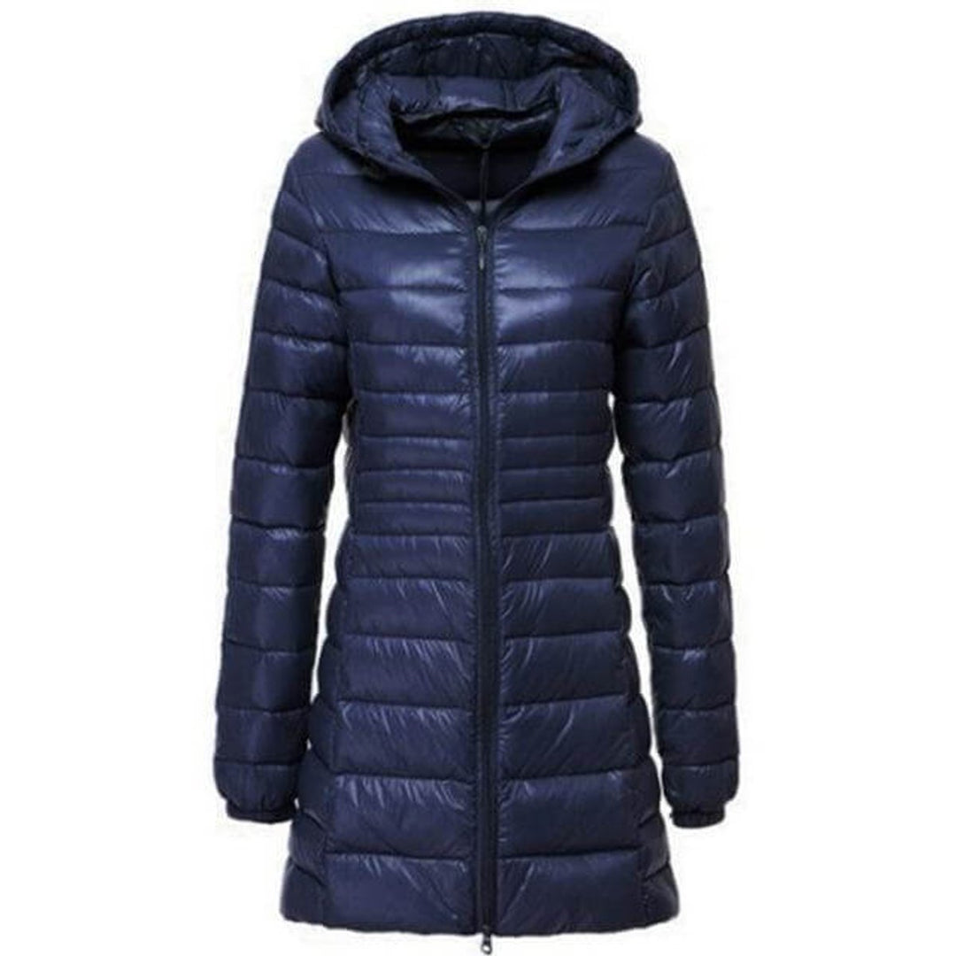 Florence Lange Pufferjas met Capuchon