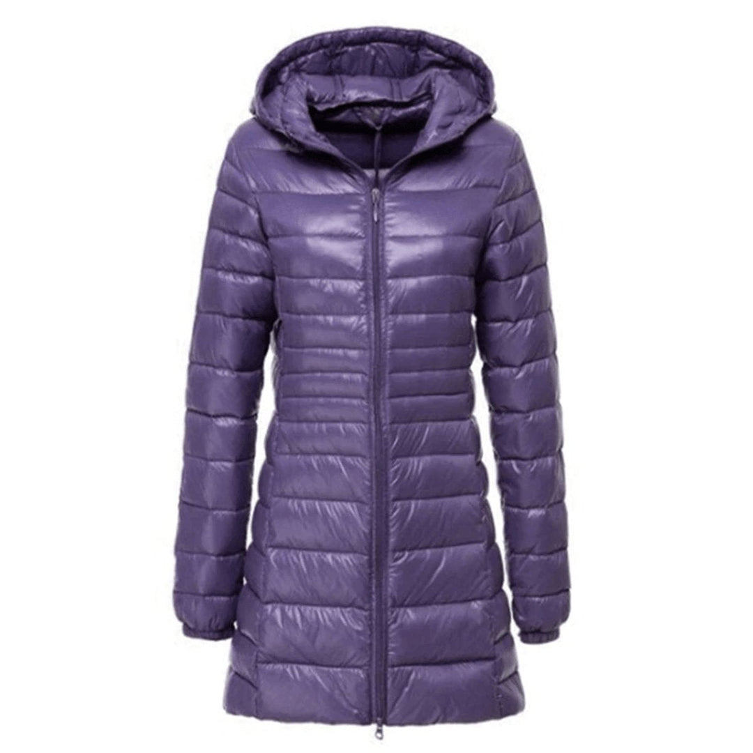 Florence Lange Pufferjas met Capuchon