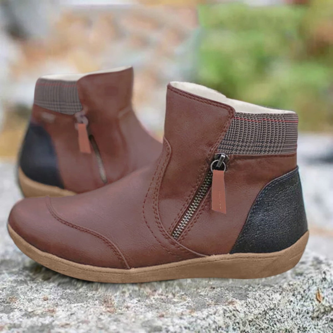 Lily Leren Chelsea Boots met Antislipzool