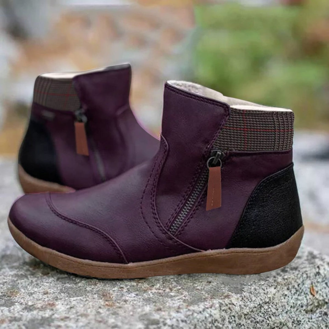 Lily Leren Chelsea Boots met Antislipzool