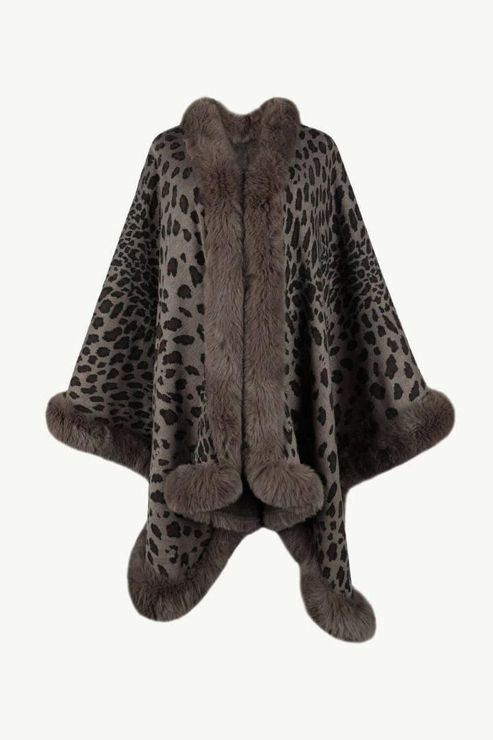 Emily Nepbont Cape met Dierenprint