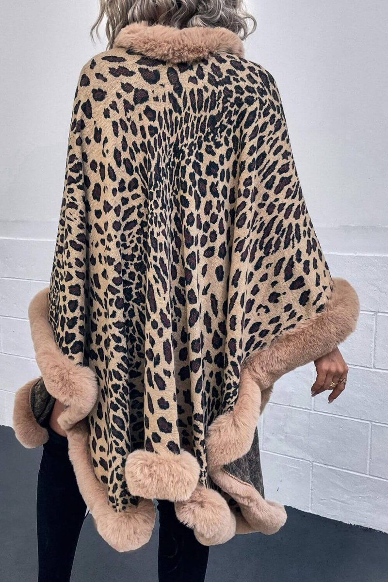 Emily Nepbont Cape met Dierenprint