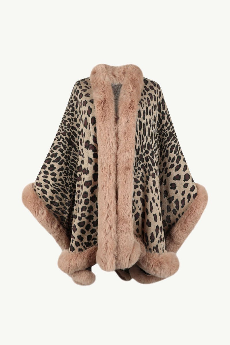 Emily Nepbont Cape met Dierenprint