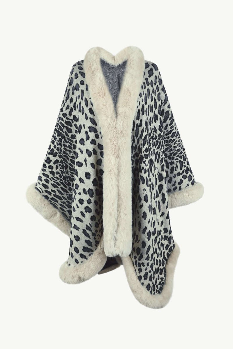 Emily Nepbont Cape met Dierenprint