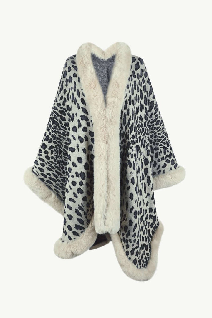 Emily Nepbont Cape met Dierenprint