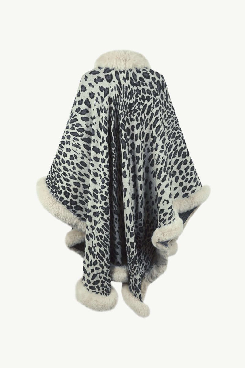 Emily Nepbont Cape met Dierenprint
