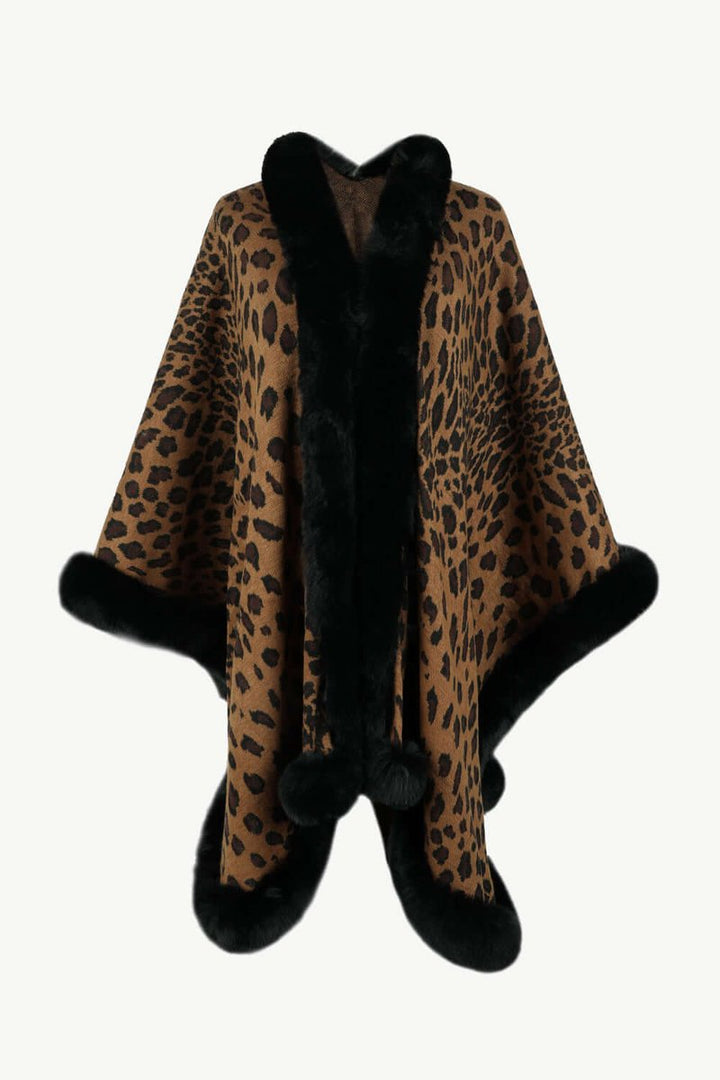 Emily Nepbont Cape met Dierenprint