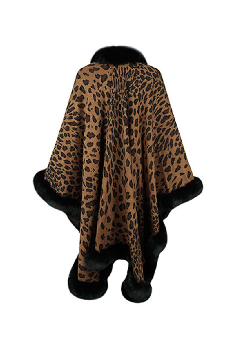 Emily Nepbont Cape met Dierenprint