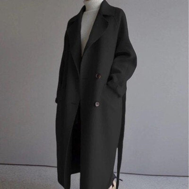 Lily Lange Wollen Trenchcoat