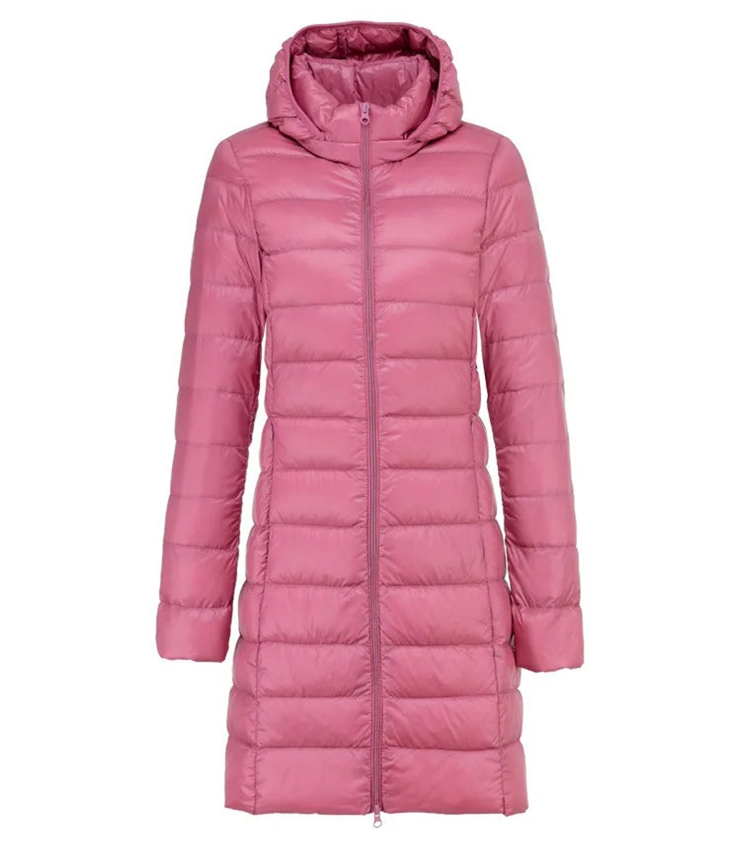 Olivia Lange Pufferjas met Capuchon